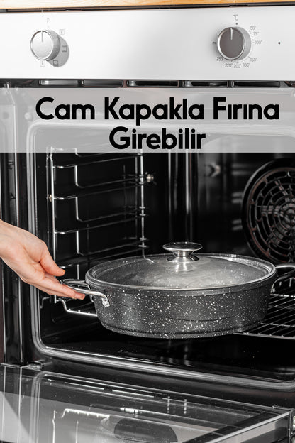 2'li Granit Döküm Derin Tencere ve Pilav Tenceresi Seti
