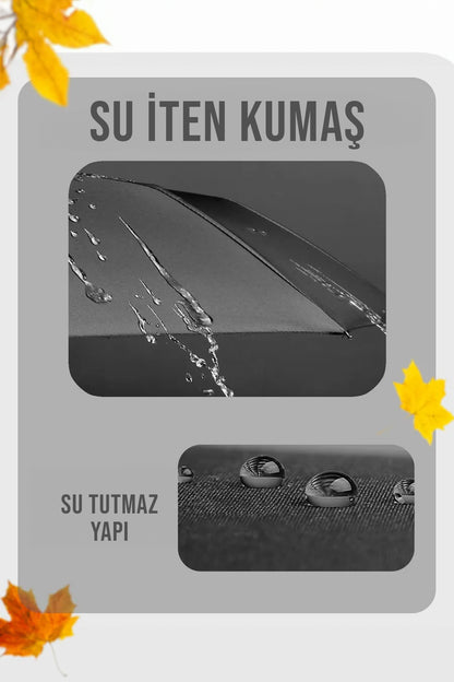 Tam Otomatik 10 Tel Rüzgara Dayanıklı Kırılmaz Şemsiye